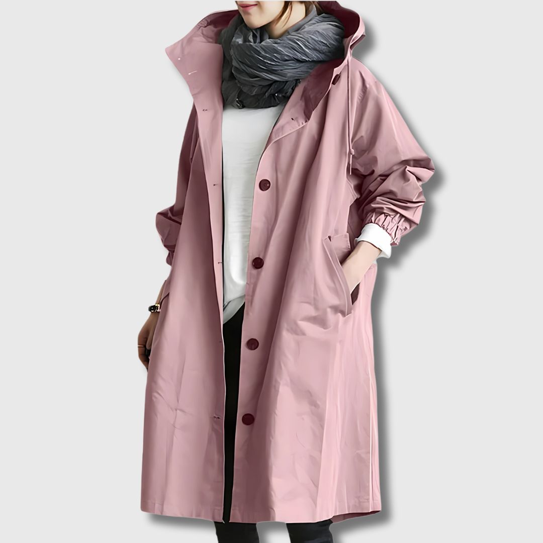 Stylish Trench Coat Women Elegant Modern