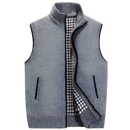 Practical Warm Fleece Leisure Jacket for Men
