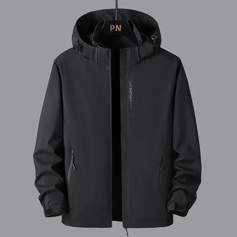 Stylish Unisex Rain Jacket with Hood