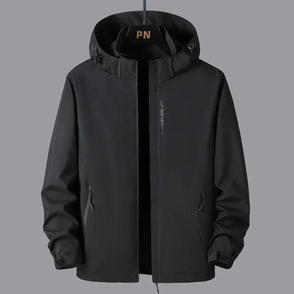 Stylish Unisex Rain Jacket with Hood