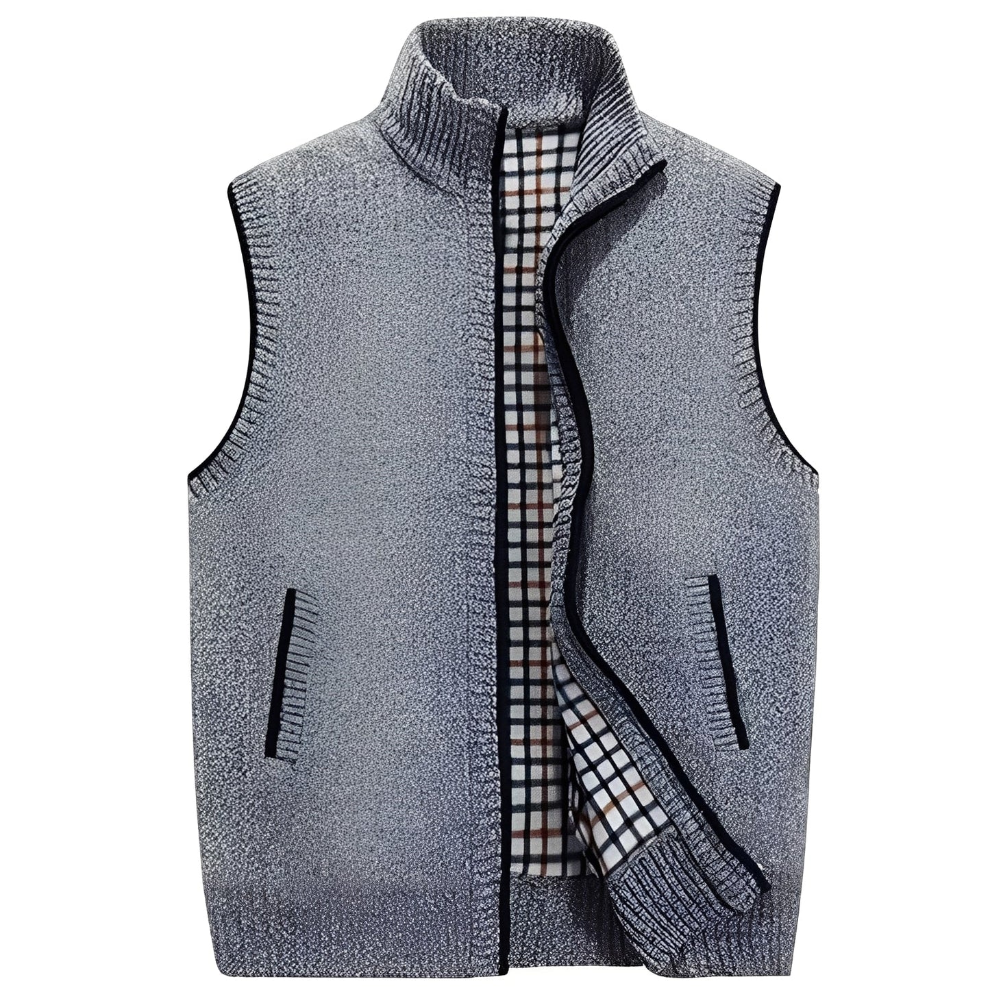 Men's Cardigan Elegant Fleece Lining