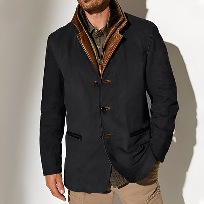 Men's Classic Jacket With Pockets