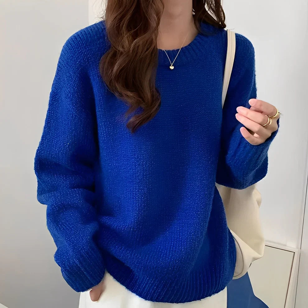 Women's Oversized Elegant Long Sweater