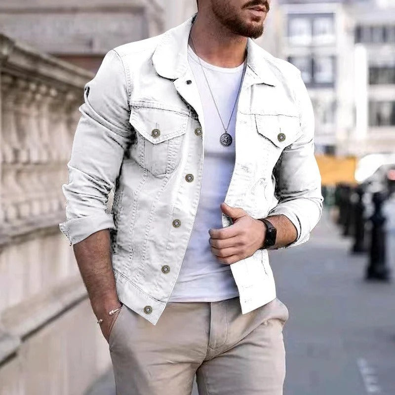 Men's Classic Denim Jacket ModernSlimFit