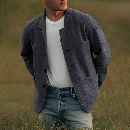 Men's Classic Jacket with Pockets and Style