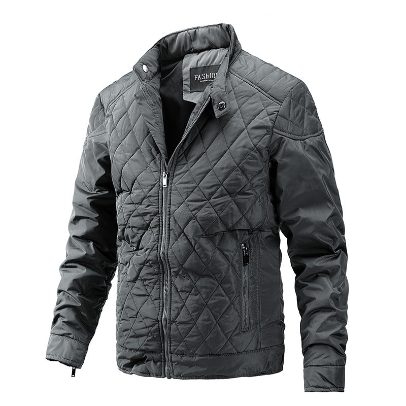 Men's Quilted Jacket Stylish Versatile