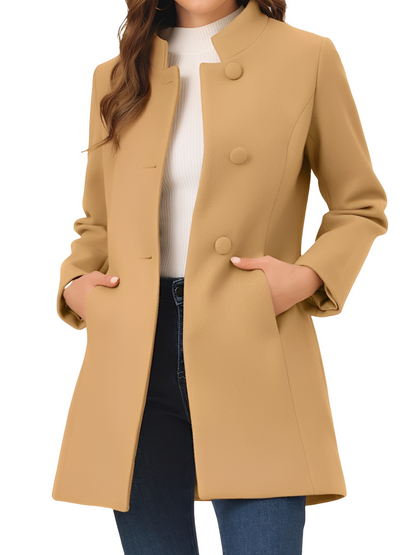 Fashionable women's jacket Tailored Buttons