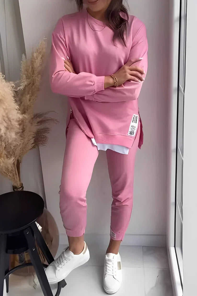 Women's Tracksuit Loungewear Set Sweatshirt Pants