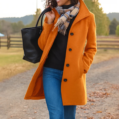 Elegant Women's Coat Modern Cut