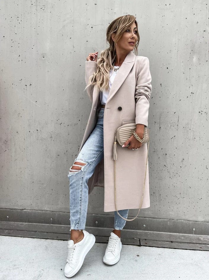 Long Down Jacket Timeless Elegant Winter Jacket for Women