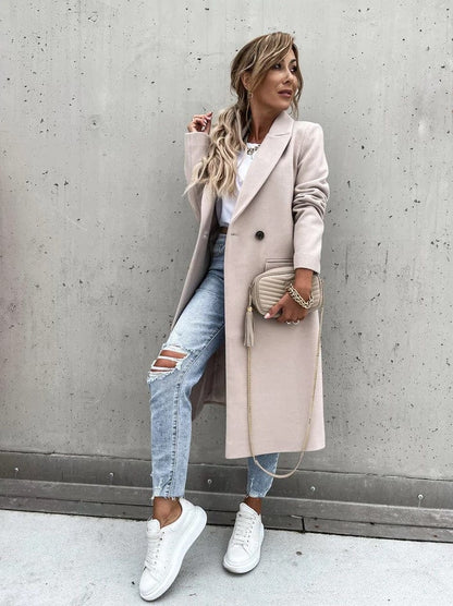 Long Down Jacket Timeless Elegant Winter Jacket for Women