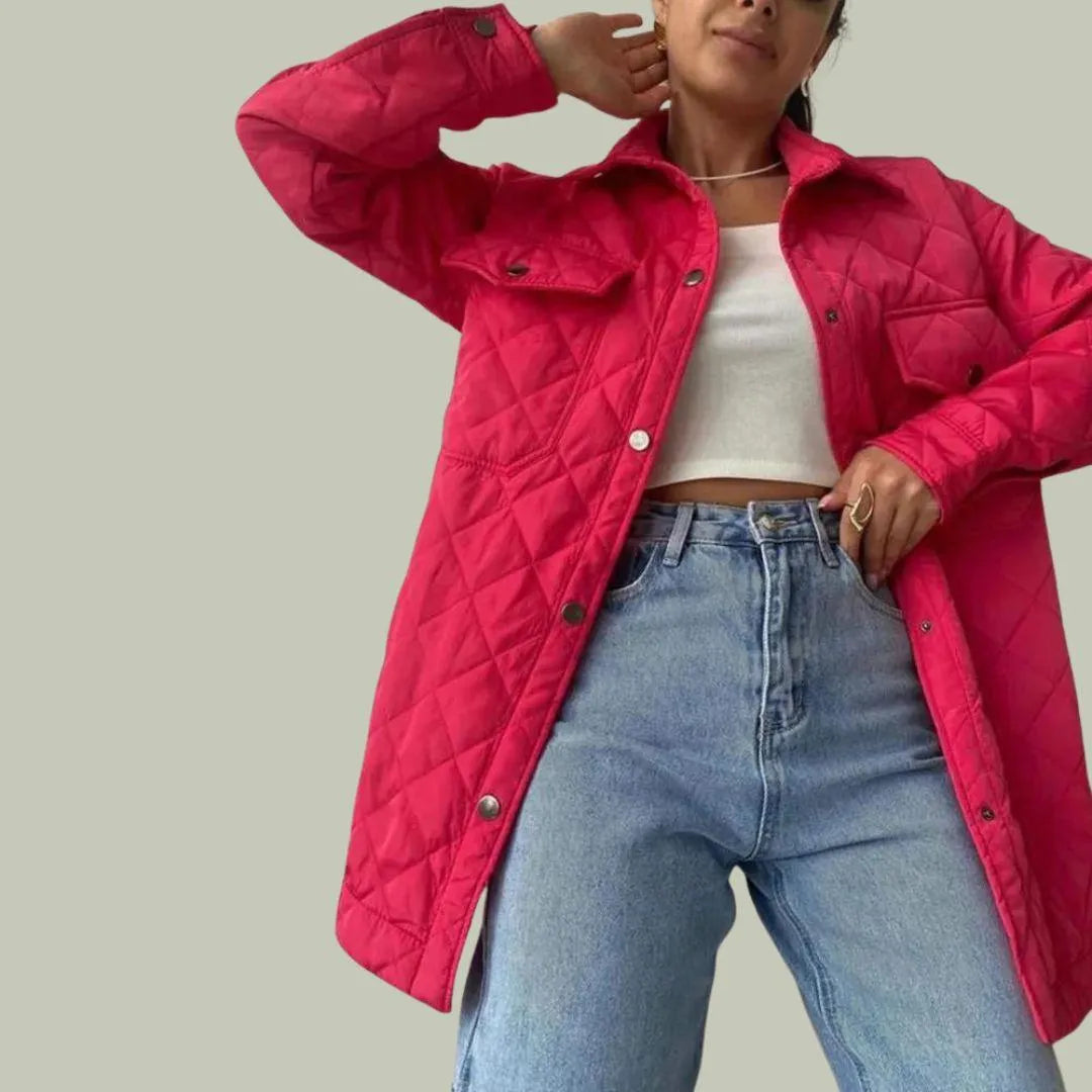 Autumn Jacket Stylish Women, Large Pockets Practical