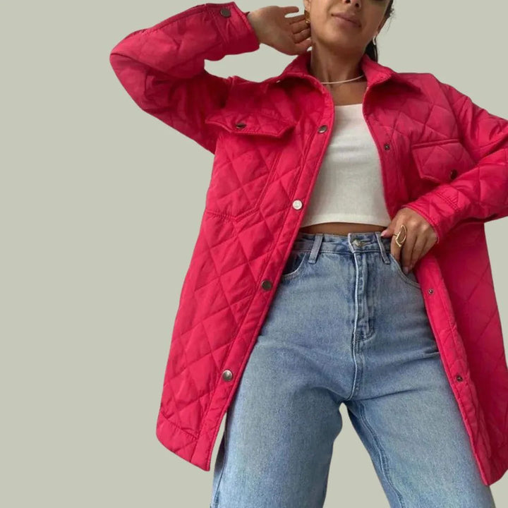 Autumn Jacket Stylish Women, Large Pockets Practical