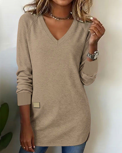 Elegant Dress V-neck Chic Design