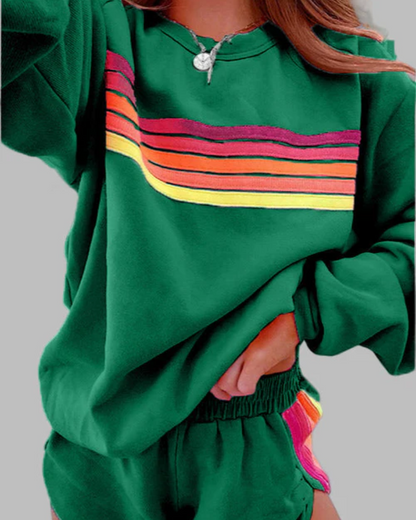 Striped Women's Pajama Set