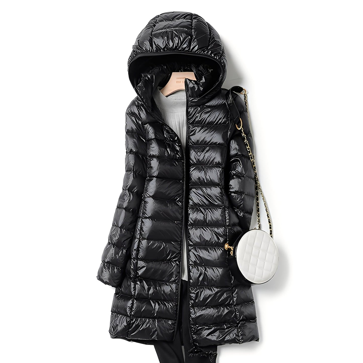 Stylish Women's Down Jacket Warm and Cuddly