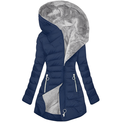 Stylish Women's Winter Jacket with Hood