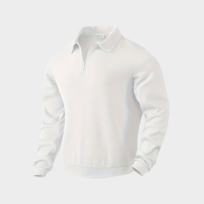 Men's Pullover Casual Sweatshirt with Zipper