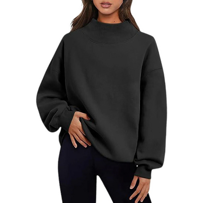 Comfortable Oversized Long-Sleeve Sweater