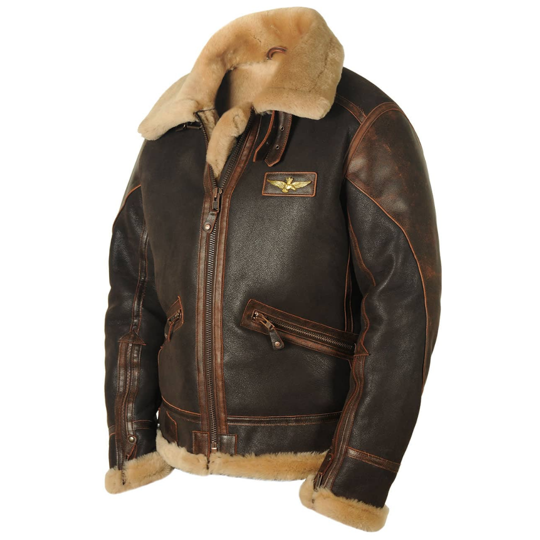 Men's Winter Jacket Retro Style Thick Warm