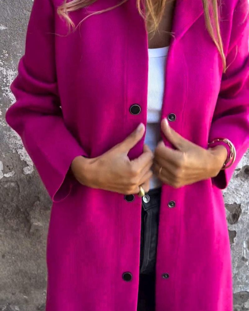 Comfortable Hooded Jacket Casual Style