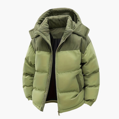 Stylish Hooded Jacket Modern Puffer Design