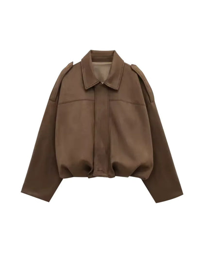Large Long Sleeve Jacket Comfortable Leisure Jacket Plus Size
