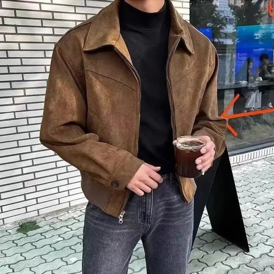 Fashionable Men's Streetwear Parka