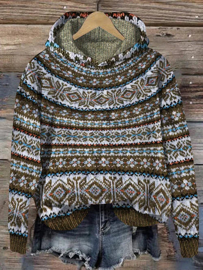 Stylish Women's Sweater Norwegian Design