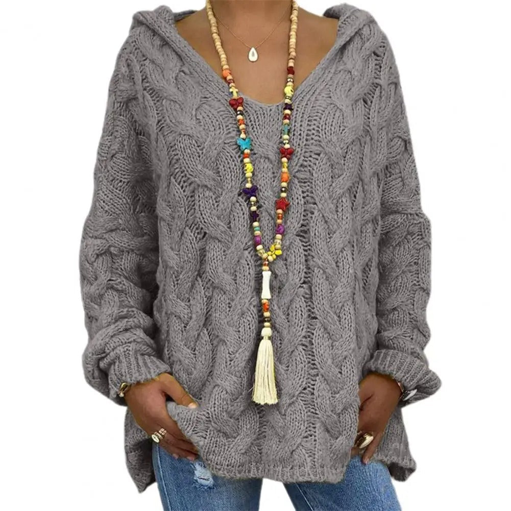 Cozy Knit Hoodie Ultimate Comfort