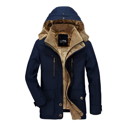 Stylish Men's Classic Design Winter Coat