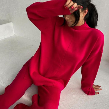 Winter Fashion Set: Warm Sweater and Pants