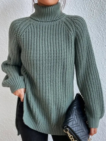 Soft Women's Modern Turtleneck Sweater