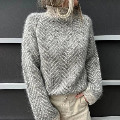 Heather Grey Long-Sleeve Sweater