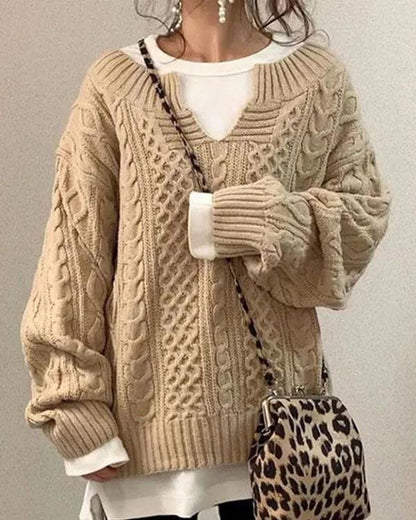 Soft Pullover Cuddly Warm Elegant
