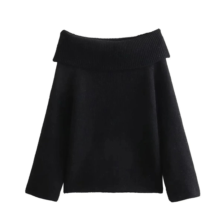 Soft Off-Shoulder Knitted Sweaters for Women