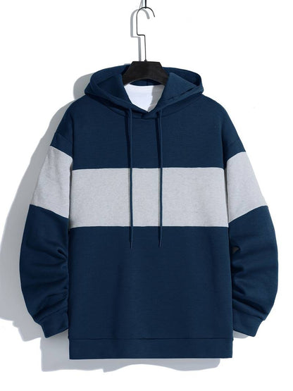 Men's Casual Hooded Long-Sleeve Sweater