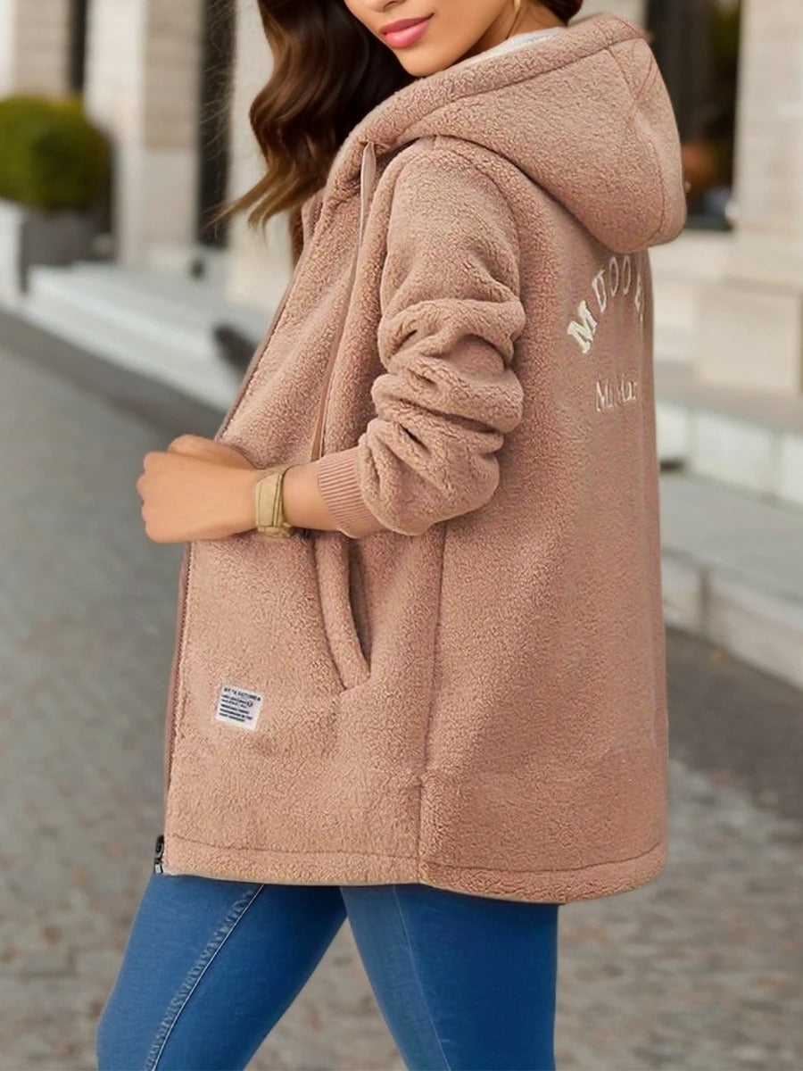 Women's Warm Teddy Fleece Coat
