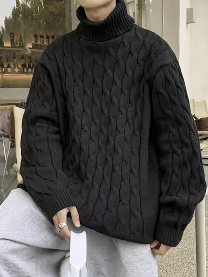 Casual Long-Sleeve Round Neck Sweater