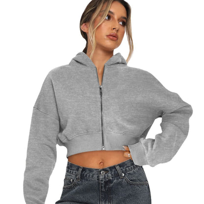 Weiche Fleece-Jacke mit Reißverschluss