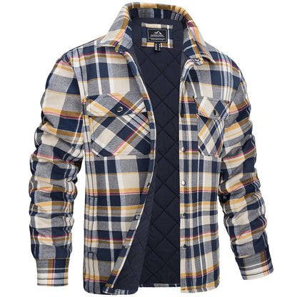 Men's Lumberjack Plaid Rustic Jacket