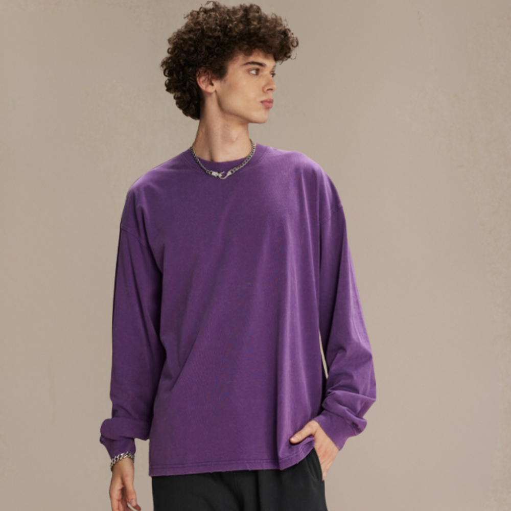 Classic crew neck shirt Elegant design