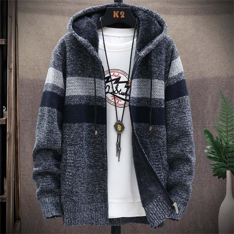 Men's Hooded Sweatshirt Warm Winter