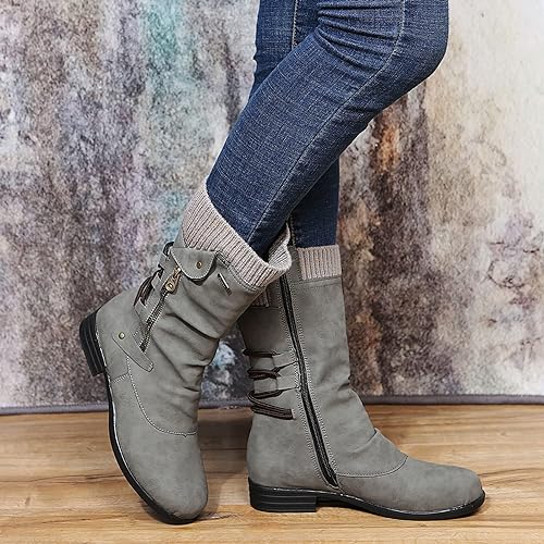 Women's Long Warm Wool Boots