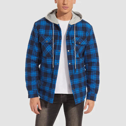 Harrison - Warm Flannel Men's Winter Jacket