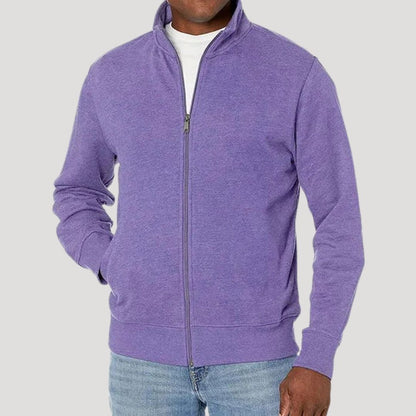 Men's Casual Jacket Modern Zipper Design