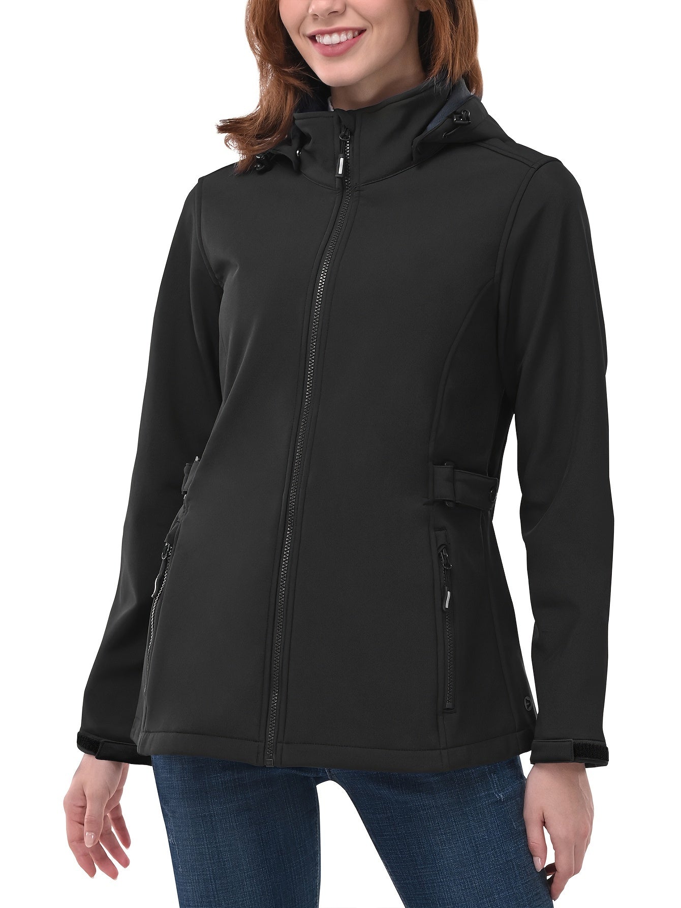 Damen Softshell Jacke Winddicht Wasserabweisend
