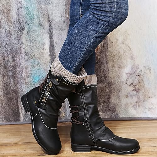 Women's Long Warm Wool Boots