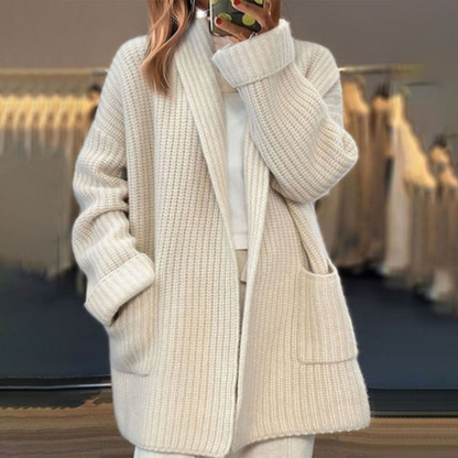 Women's Soft Wool Cardigan Cozy