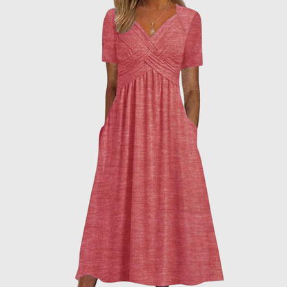 Women's Maxi Dress V-Neck Summer Dress